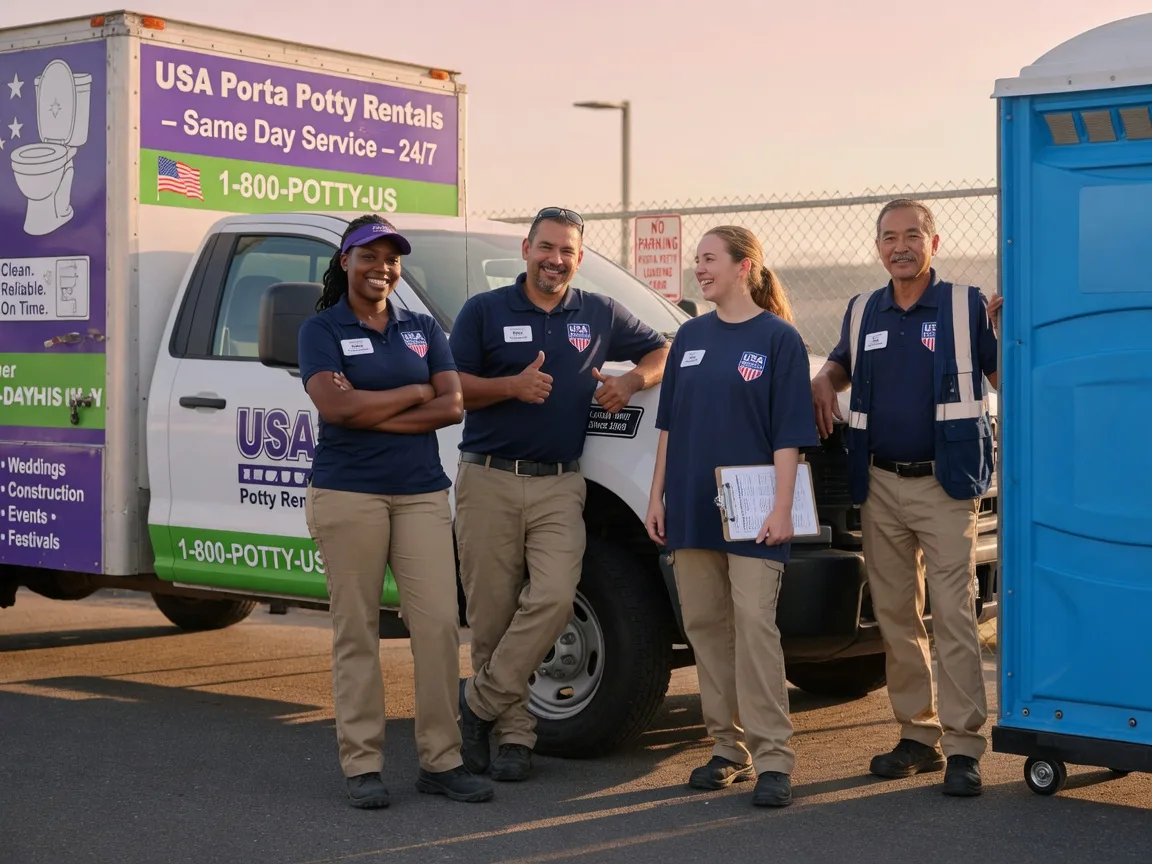 Porta Potty Rental company in Nashport, OH