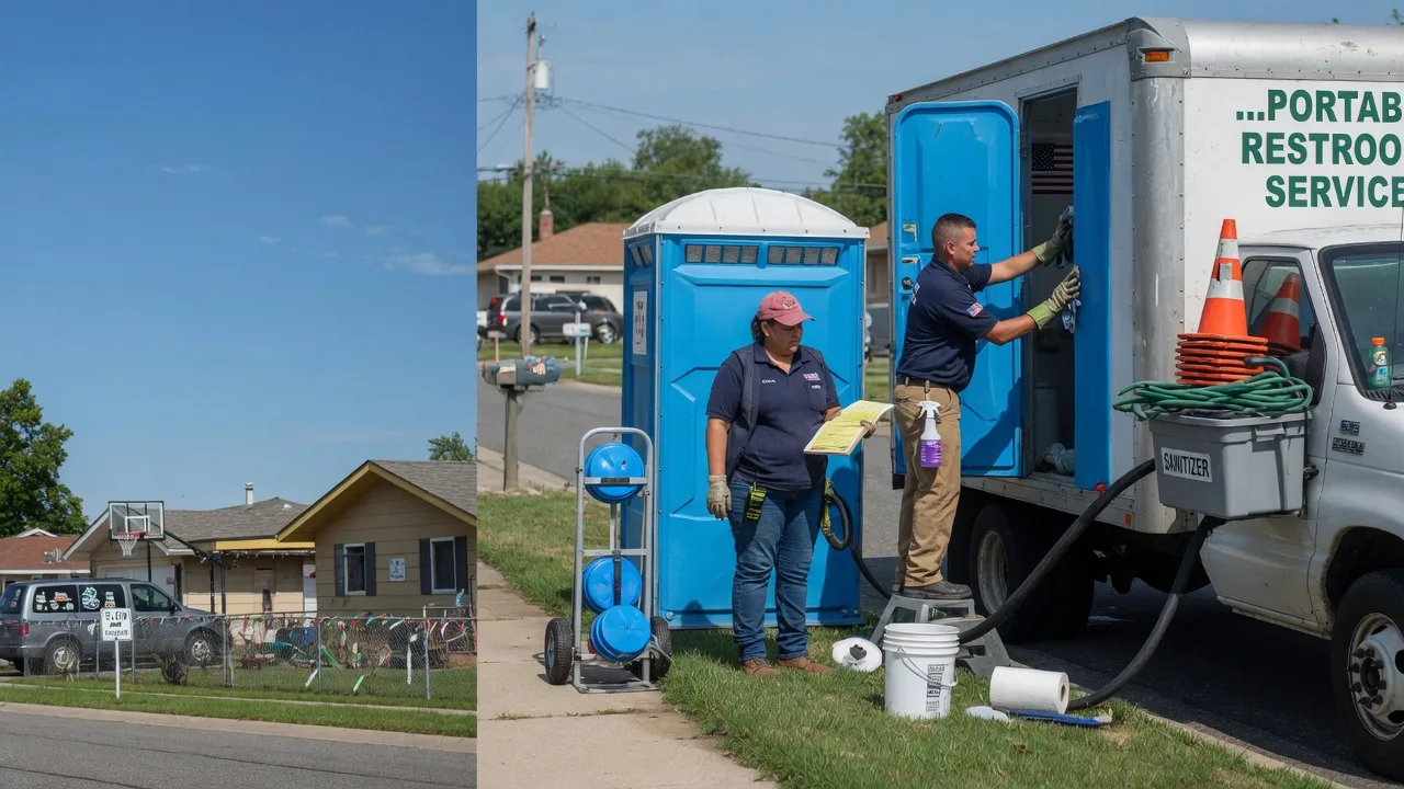 Portable Toilet Rental in Nashport, OH near me